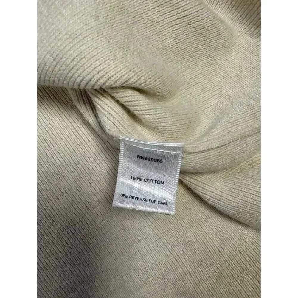 Pendleton Large Cotton Leaf Pattern Knit Short Sl… - image 5